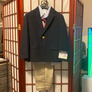NWT Nautica Boys 4T 4-piece suit set